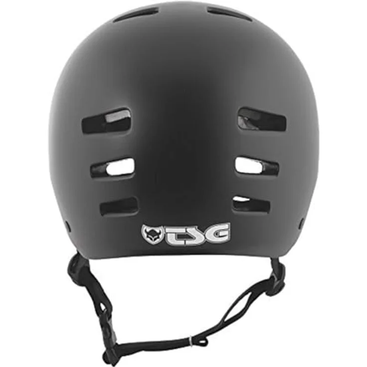 TSG Evolution Solid Satin Black Helm, Kinderfahrradhelm in Größe L/XL – Bild 3