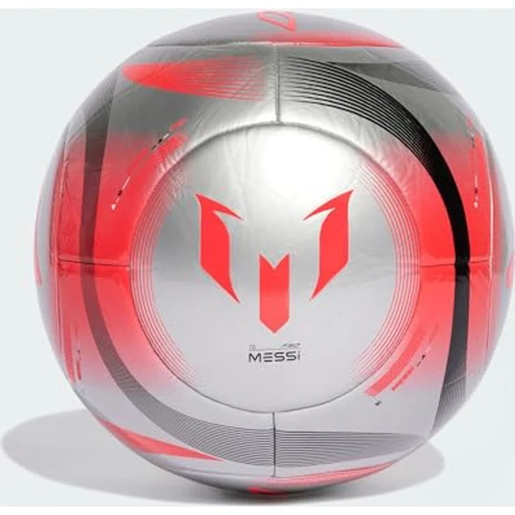 Adidas Messi Club Ball, strapazierfähiger Spielball für Fußballtraining – Bild 6