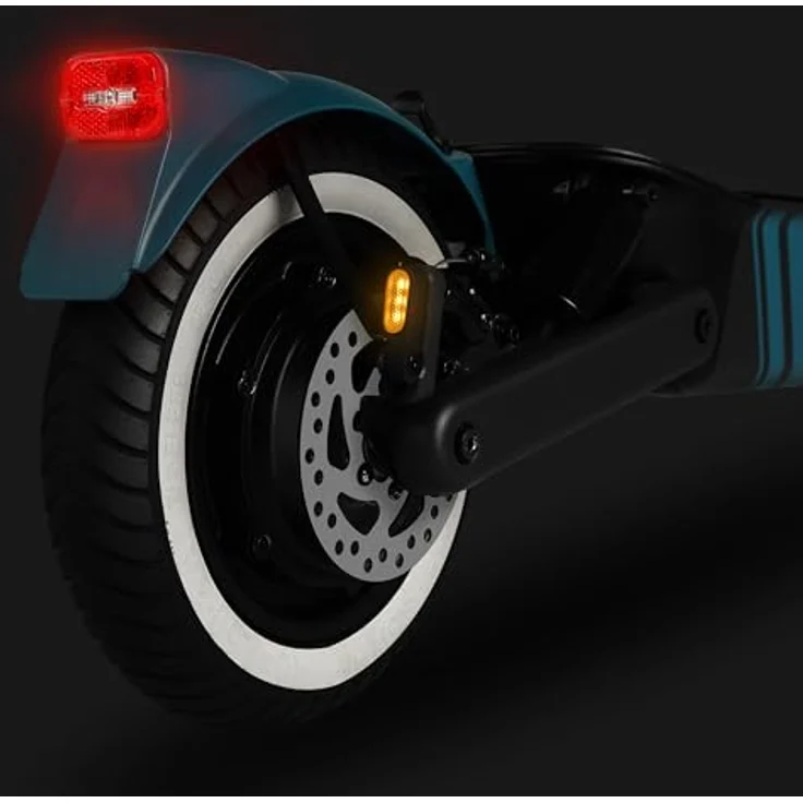 soflow E-Scooter SO4 Pro Max, 750 W, 22 km/h, 75 km Reichweite, Austauschbarer Akku, Dreifach-Bremssystem, Smart Cockpit mit LED-Farbdisplay – Bild 11