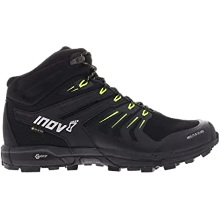 inov-8 Roclite G 345 GTX V2 Wanderschuhe, Herren, Schwarz, wasserdicht, atmungsaktiv, leicht, griffige Gummisohle – Bild 1