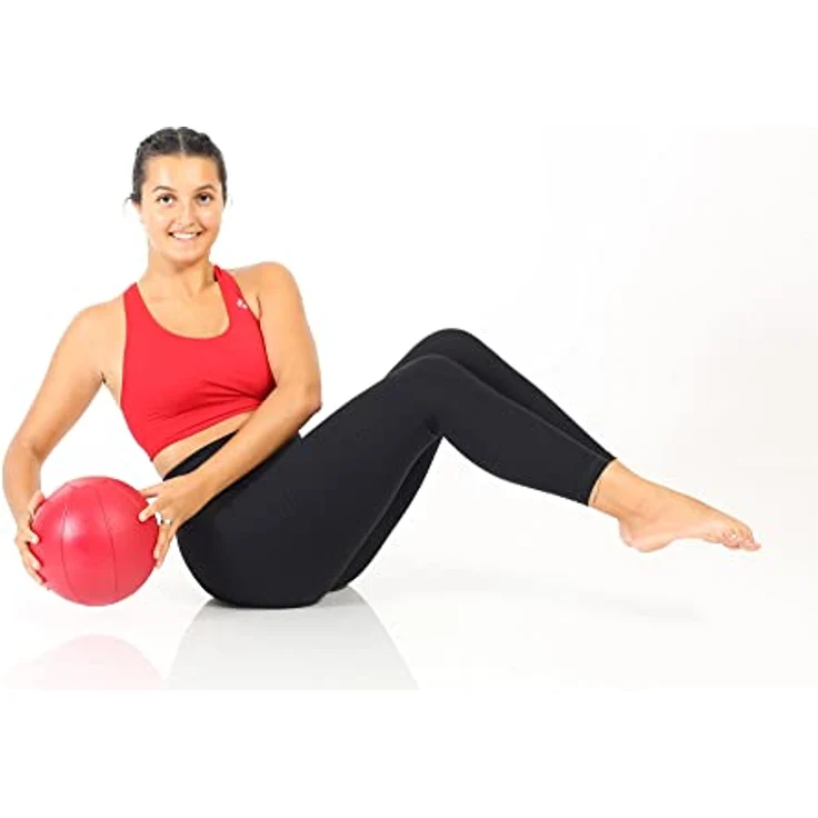 TOGU Medizinball, Latexfrei, 1,0 kg, ROT – Bild 2
