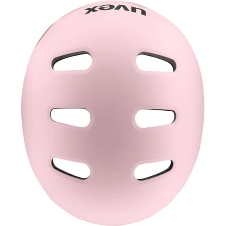 Uvex 4 style, Halber Helm mit schlagfester ABS-Hartschale, 360°-Vollring und reflektierenden Gurtbändern, Monster-Graffiti – Bild 5