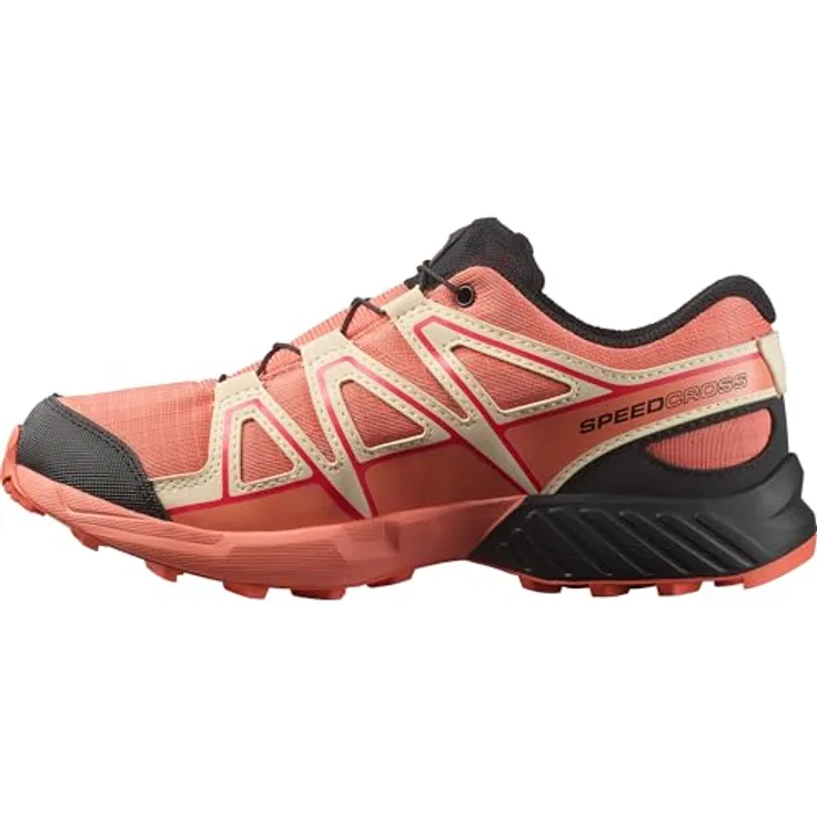 Salomon SPEEDCROSS WP J, Wasserdichter Wanderschuh mit gutem Grip und niedrigem Schaft, Unisex