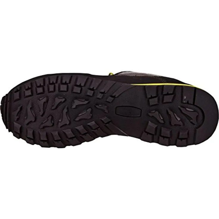 GUGGEN Mountain PT 022, Herren Wanderschuhe aus Leder, wasserfest mit Gummisohle und maximalem Komfort, gelb abgesetzt – Bild 4