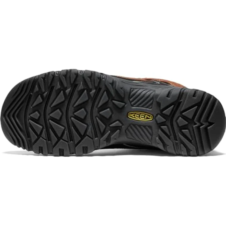 Keen TARGHEE IV MID WP, wasserdichter Wanderschuh für Herren mit knöchelhohem Schaft und profilierten Gummi-Sohlen – Bild 6