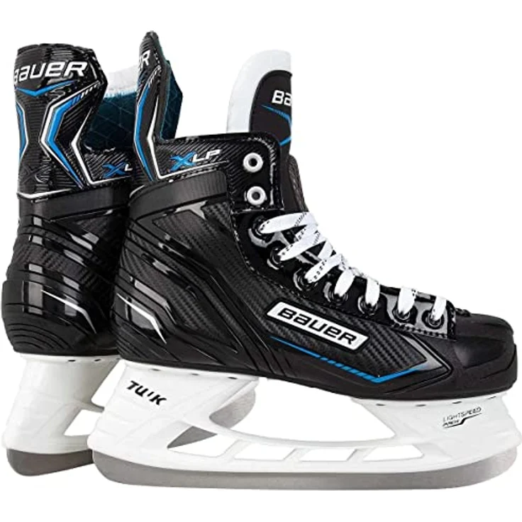 Bauer X-LP, Freizeit-Schlittschuhe im Hockey-Stil mit Anaform-Schaum und Mikrofaser-Liner, Größe 47 – Bild 1