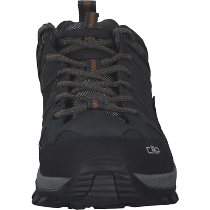 CMP Campagnolo Rigel WP, Herren Wanderschuhe, Wasserdichtes Veloursleder mit griffiger Sohle, Grau – Bild 5