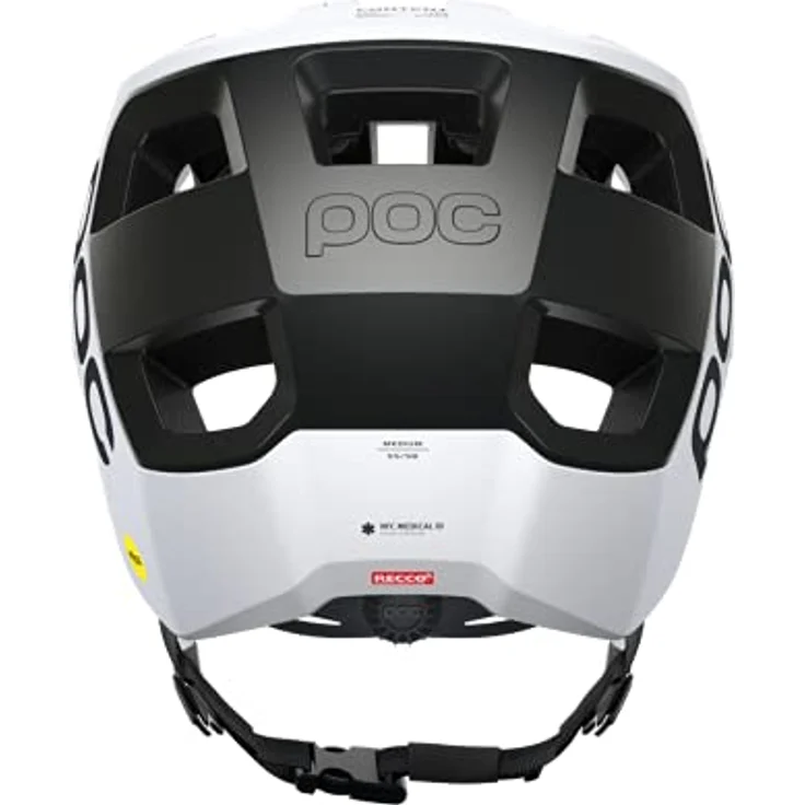 POC Kortal Race MIPS Helm - Hydrogen White/Uranium Black Matt 55 - 58 cm – Bild 5