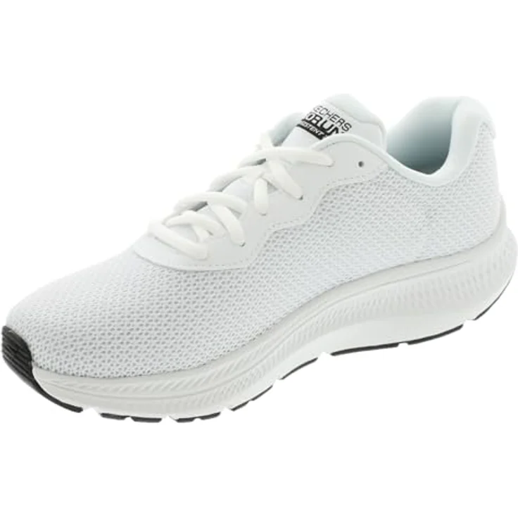 Skechers Go Run Consistent 2.0 Engaged, Laufschuhe für Damen mit atmungsaktivem Obermaterial, weiß – Bild 4