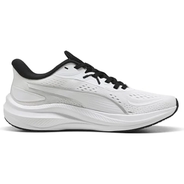 Puma Skyrocket Lite 2, Damen Laufschuhe mit PUMALITE Dämpfung und SOFTFOAM+ Innensohle, Größe 42.5, Silber – Bild 5
