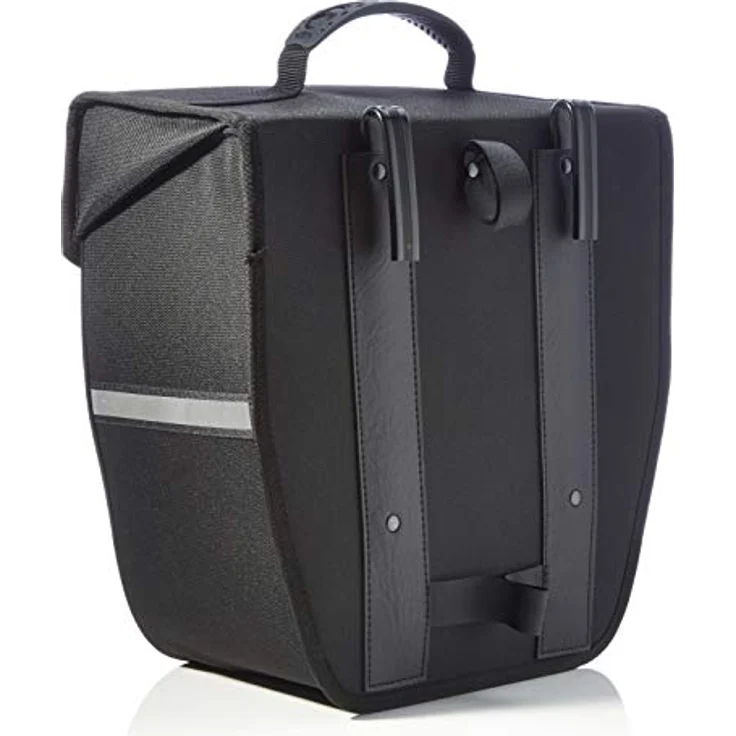Haberland Fahrradtasche Haken-Befestigung, Schwarz, 16 Liter, 25 x 20 x 15 cm, EH2504 00 – Bild 2