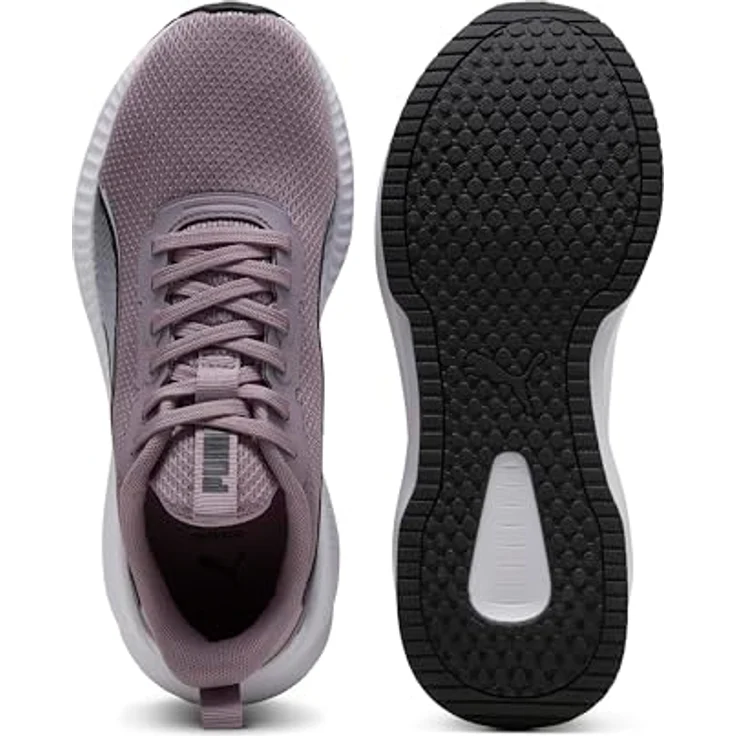 Puma Flyer Lite 3, Unisex Laufschuhe mit SoftFoam+ Innensohle, niedrigem Schaft und recyceltem Obermaterial, Violett – Bild 4