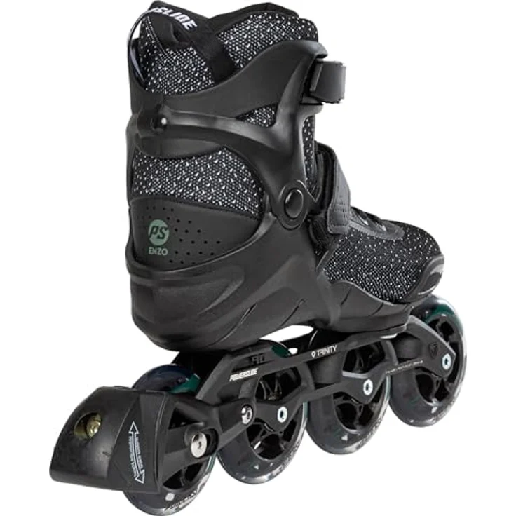 Powerslide Inlineskates Phuzion Enzo BW 90, Fitness Skate mit TRINITY-X Technologie, Aluminiumschiene und WICKED ABEC 7 Kugellager – Bild 3