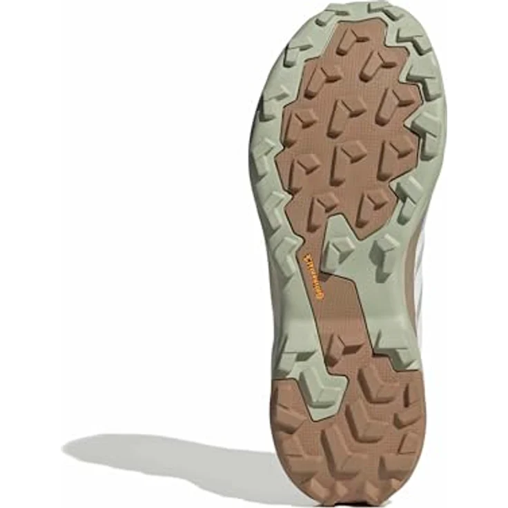 adidas Terrex Skychaser Ax5, Laufschuhe für Herren, hellbraun/ecru/hellblau, Schnürverschluss, Logoprint – Bild 7