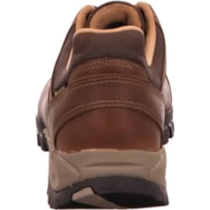 Meindl Herren Siena GTX, Wanderhalbschuh aus gewachstem Nubukleder mit GORE-TEX-Membran, dunkelbraun/marine, Komfortfit®-Fußbett, Größe 42 – Bild 3