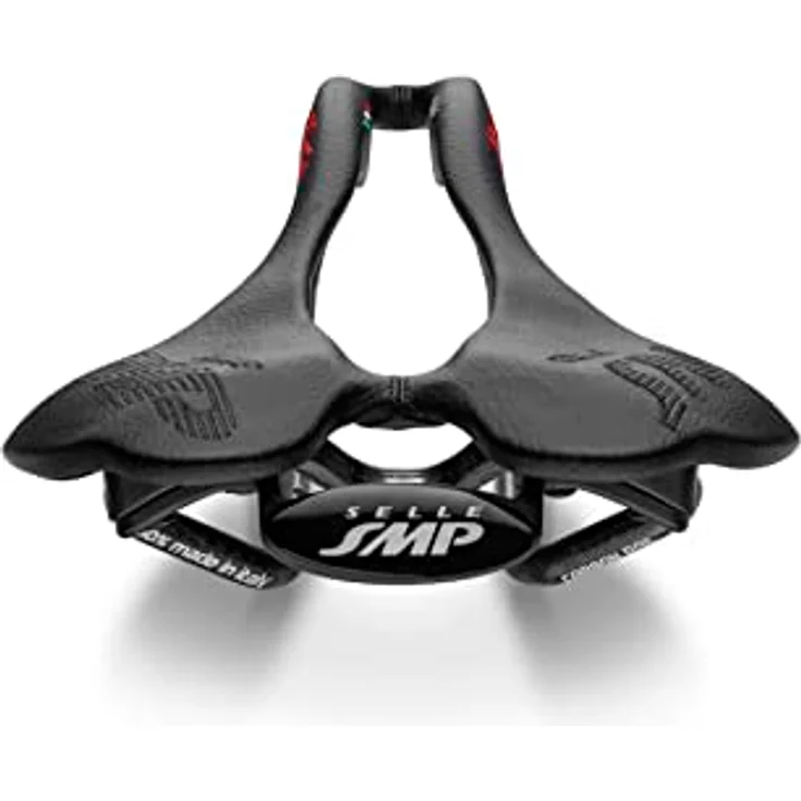SMP F30 Unisex Fahrradsattel, schwarz, optimale Performance, hochwertiges Material, One Size – Bild 4