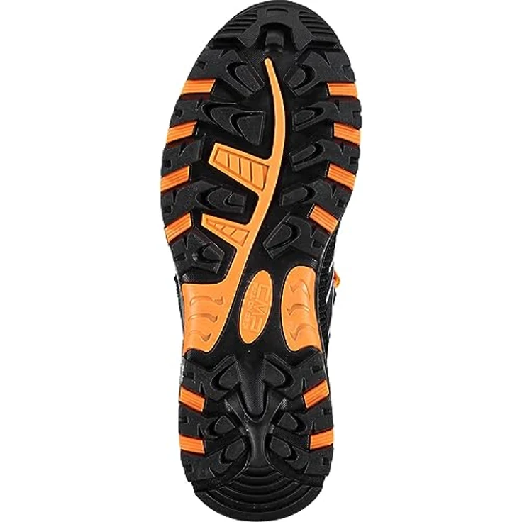 CMP Rigel Low WP, Kinder Wanderschuh in anthrazit/orange, wasserundurchlässig mit optimaler Knöchelstütze und gripstarker TPR-Sohle – Bild 3