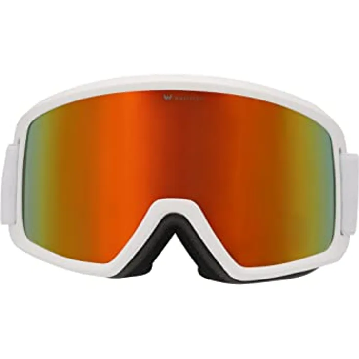 WHISTLER Unisex Skibrille WS5150 OTG 1002 White - Robustes Design, effektiver UV-Schutz, Anti-Beschlag-Beschichtung