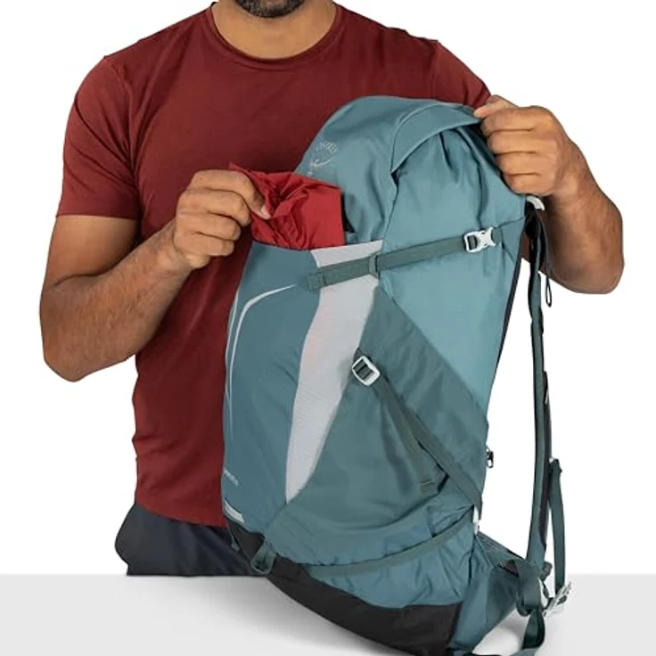 Osprey Sportlite 30 Wanderrucksack, 60 cm, oliv, 100% Nylon, 31 cm x 25.5 cm – Bild 10