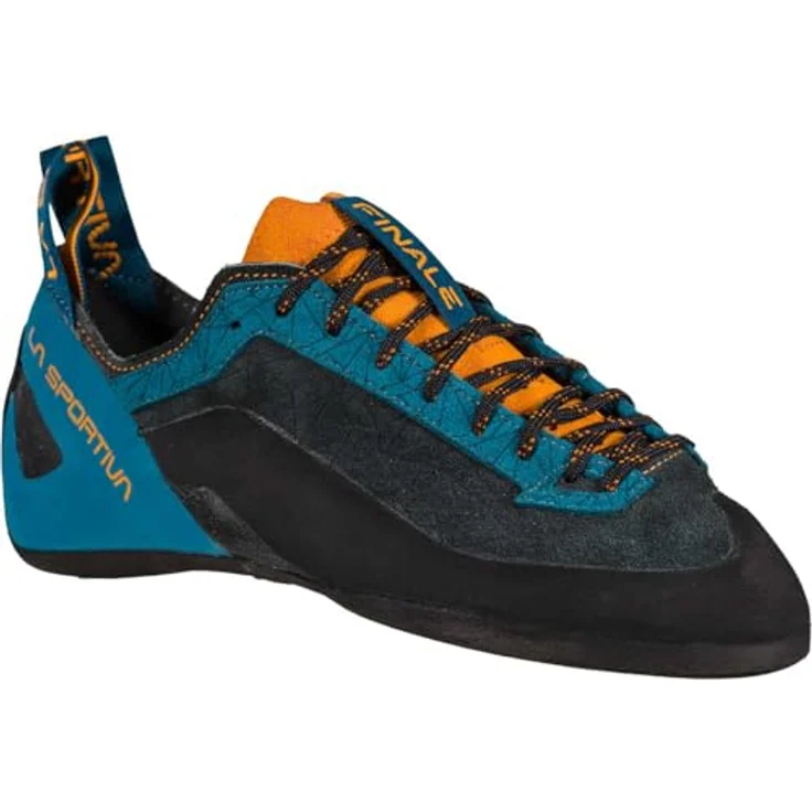 La Sportiva Finale, Herren Kletterschuhe, Schnürschuh mit 4 mm Vibram® XS Edge Gummi, Blau, Größe 45 – Bild 3