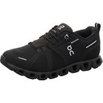 On Running Cloud 5 Waterproof W, Damen Laufschuhe mit atmungsaktiver Membran und Speed-Schnürung, Schwarz