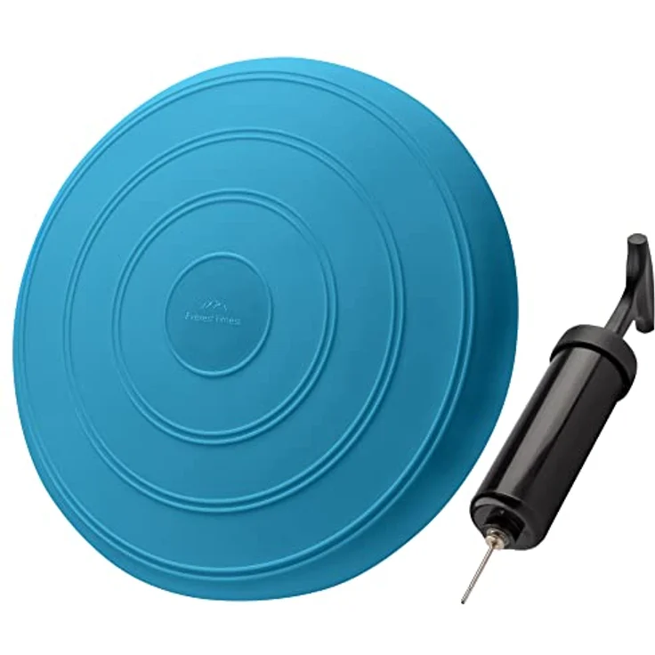 EVEREST FITNESS Balancekissen - Luftkissen mit 33 cm Durchmesser - Ballsitzkissen zur Stärkung der Balance - Orthopädisches Sitzkissen zur Linderung von Rückenschmerzen - Preisvergleich – Bild 1