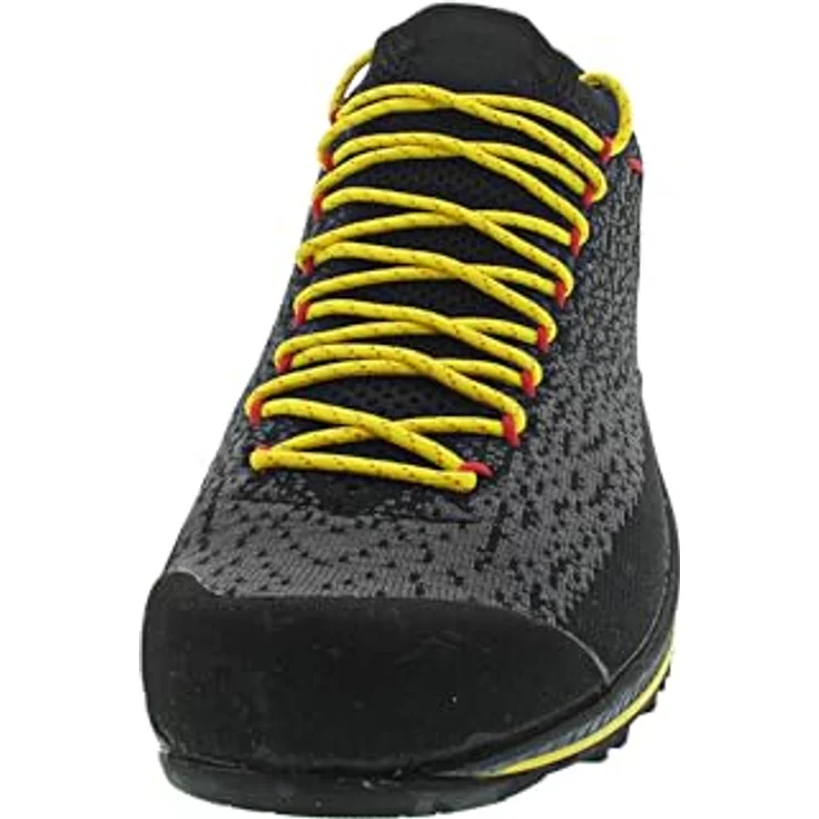La Sportiva TX 2 Evo, leichter Zustiegsschuh mit Vibram® IdroGrip-Sohle, schwarz/gelb, Herren – Bild 4