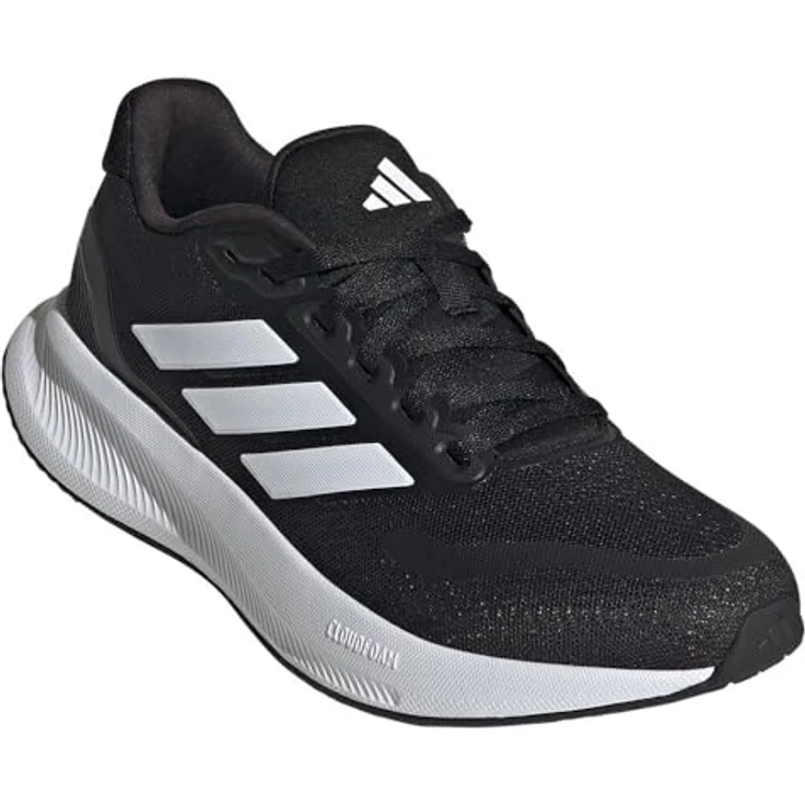 adidas Damen Runfalcon 5 Laufschuhe, Core Black/Cloud White, Größe 41 1/3 EU – Bild 4