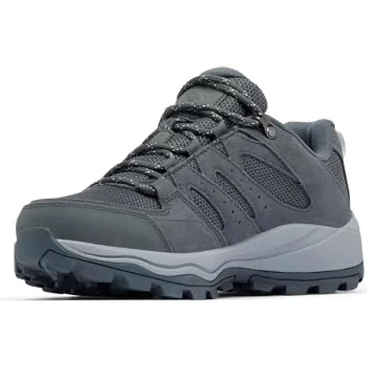 Columbia REDMOND™ IV LOW WATERPROOF, Wanderschuh wasserdicht mit Omni-Tech™-Membran und dämpfender Außensohle, grau – Bild 4