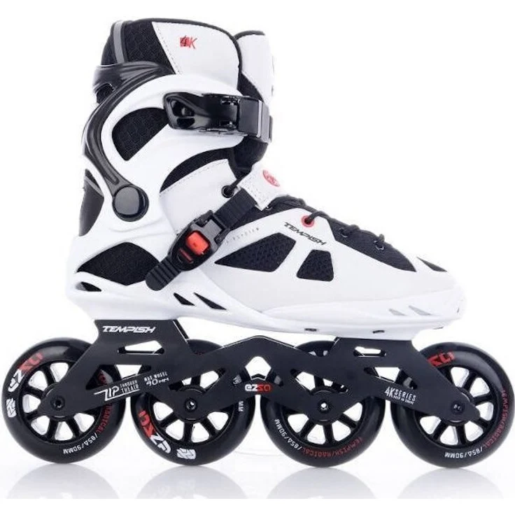 Tempish Ezza Uni 90 Inline-skates Weiß EU 38, Sport- und Fitness-Skates für Anfänger und Fortgeschrittene