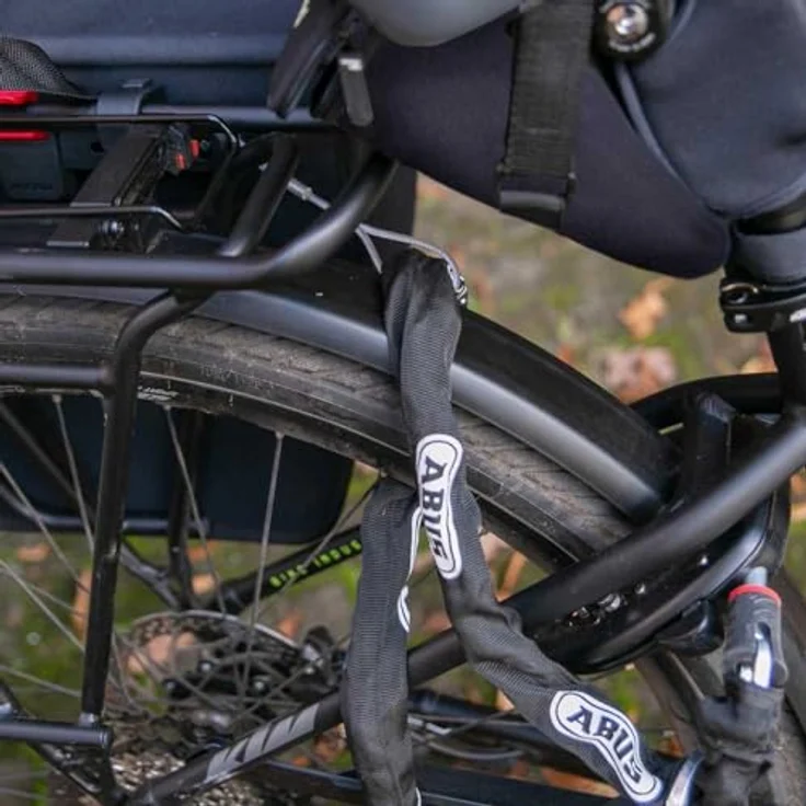 Haberland Einzeltasche "Safe", abschließbare Gepäckträgertasche, 16 l, wasserabweisend, schwarz – Bild 8