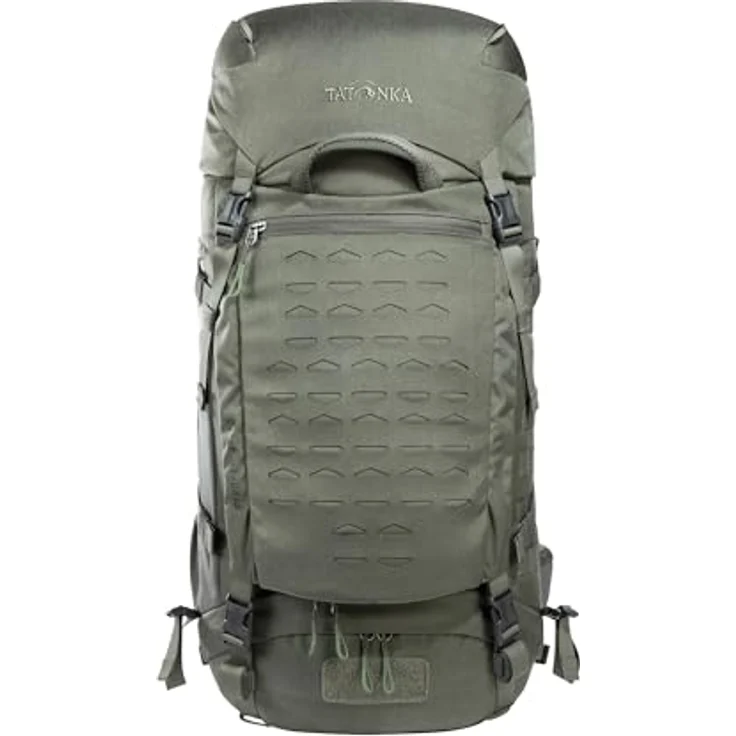 Tatonka Pyrox Trekkingrucksack, 65 cm, 100% Polyamid, braun, mit seitlichen Außentaschen – Bild 14
