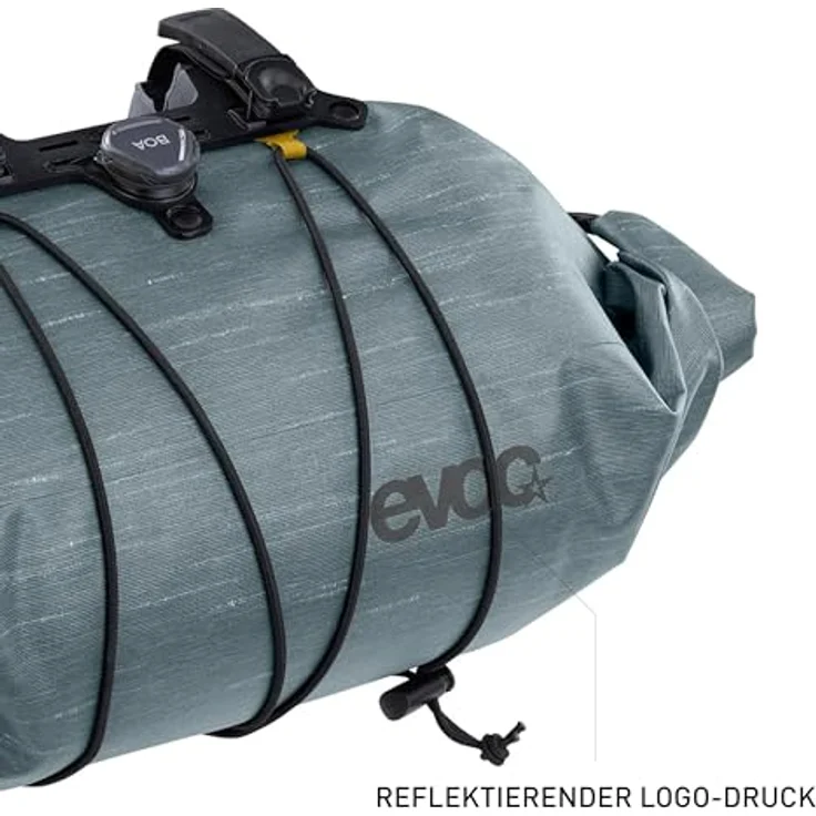Evoc Handlebar Pack Boa, Lenkertasche mit 9 l Stauraum, wasserdicht und schmutzabweisend – Bild 3