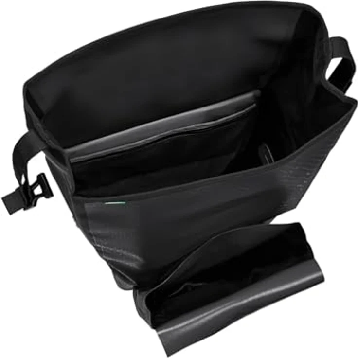 Vaude Velotasche, Gepäckträgertasche mit wasserdichtem Wickelverschluss, 25.50 l, QMR 2.0 Befestigungssystem, abnehmbarer Schultergurt – Bild 3