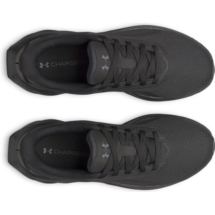 Under Armour UA Ascend Laufschuhe, Herren Modell mit Charged Dämpfungssystem, Schwarz, Schuhgröße 47 EU – Bild 5