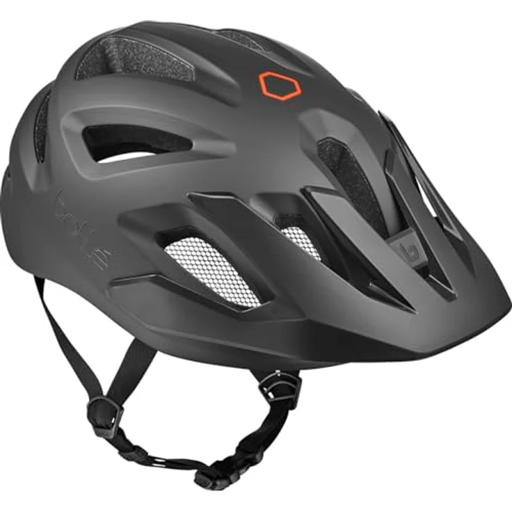 Bollé ADAPT PURE MTB-Helm mit AViD EPS Schutz, Belüftungssystem und feststehendem Schirm, schwarz matt, Größe M – Bild 3