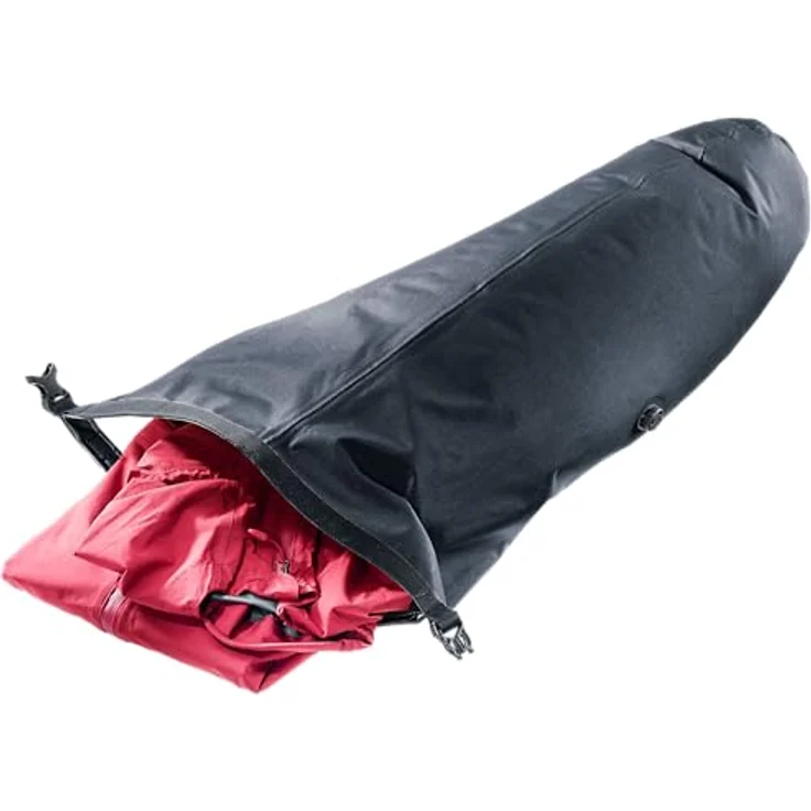 Deuter Velotasche Saddle Pack, 16 l, wasserdicht mit Roll-Top und elastischem Kompressionszug – Bild 8