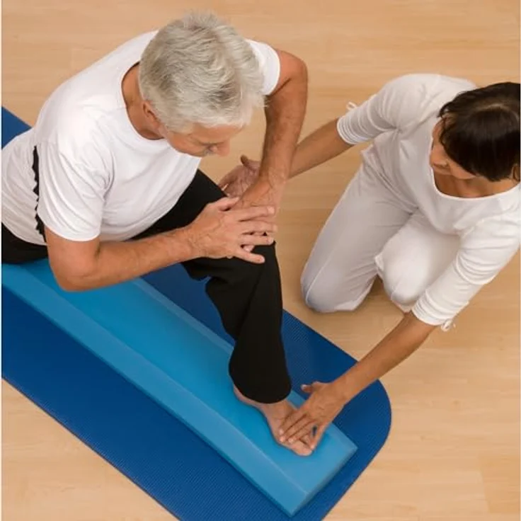 AIREX Balance-beam, blau, ca. 160 x 24 x 6 cm, für klinische Balance- und Propiozeptionsübungen geeignet – Bild 3