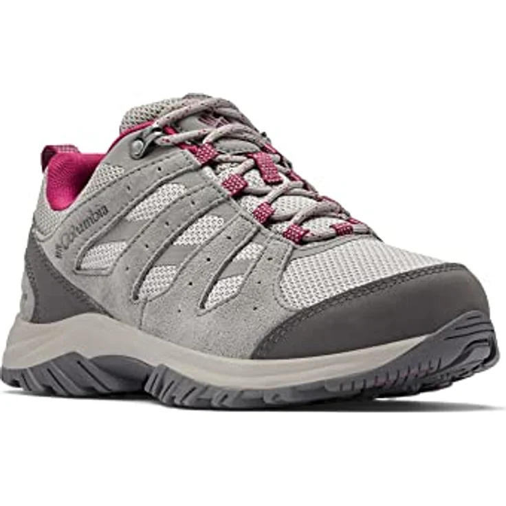 Columbia Trekkingschuh, wasserdicht mit griffiger Außensohle, Obermaterial aus Mesh und Wildleder – Bild 1