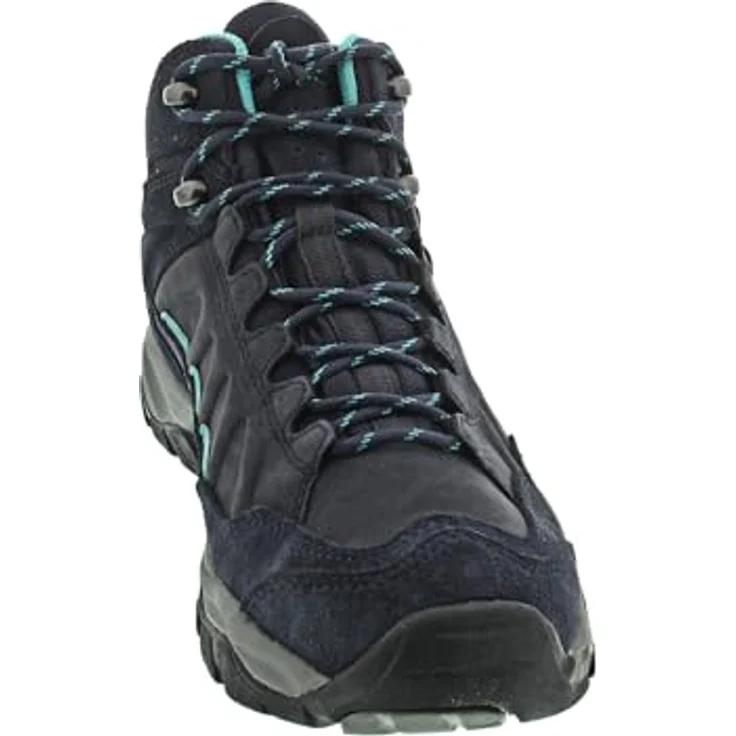 Meindl Nebraska Lady Mid GTX, Wasserdichte Wanderschuhe mit griffiger Light Trail-Sohle, nachtblau, Gr. 51/2 – Bild 5