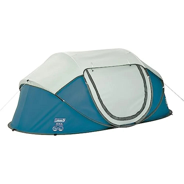 Coleman Fast Pitch Pop Up Zelt Galiano 2, 2 Mann Wurfzelt, wasserdicht WS 2.000mm, 2,3 x 1,35 x 0,9 m, Packmaß Ø 77 cm, 2,5 kg – Bild 1