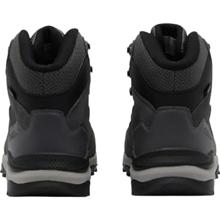 Jack Wolfskin Refugio Texapore Mid M, Herren Wanderschuhe für abwechslungsreiches Gelände, grau, Größe 44.5 – Bild 4