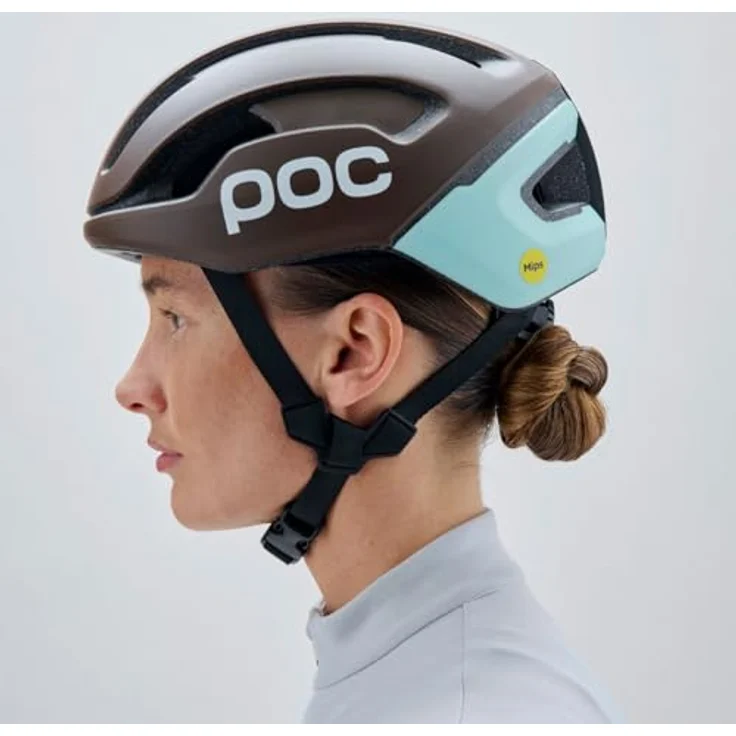 POC Omne Air MIPS, Fahrradhelm mit offenem Visier, optimaler Komfort und Rundum-Schutz, Matt – Bild 2