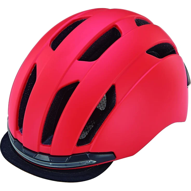 Fahrradhelm Urban, rot, 52-58 cm – Bild 1