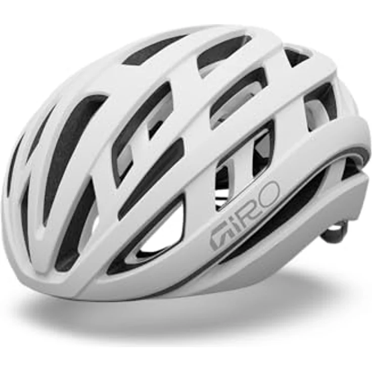 Giro Helios Spherical Mat White L, Fahrradhelm mit Spherical Technologie und 15 Belüftungsöffnungen – Bild 1