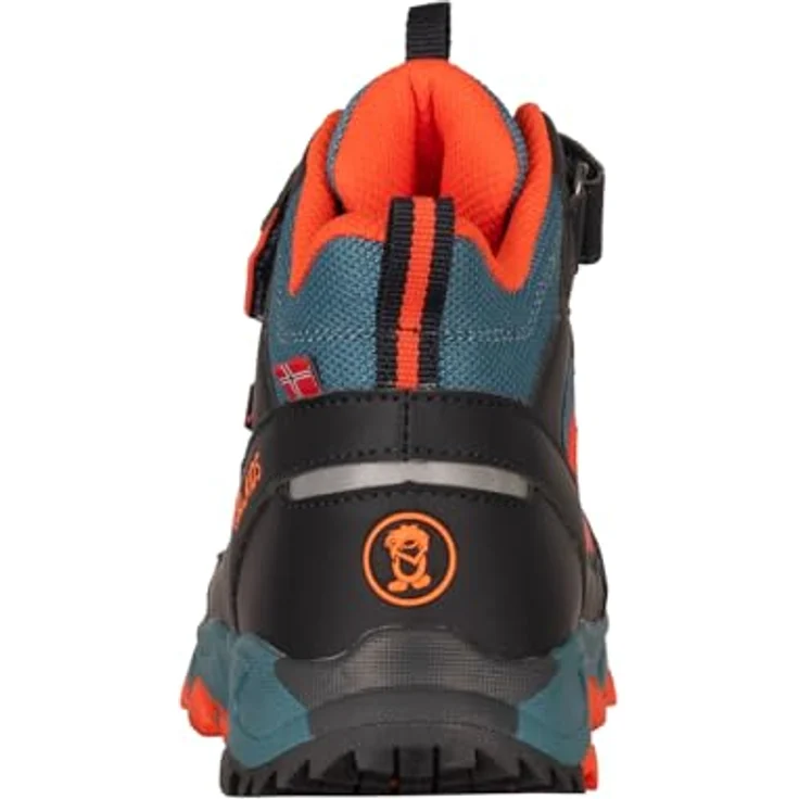 TROLLKIDS KIDS TRONFJELL HIKER MID, Wasserdichte Wanderschuhe mit hoher Dämpfung und sicherer Gummi-Sohle – Bild 4