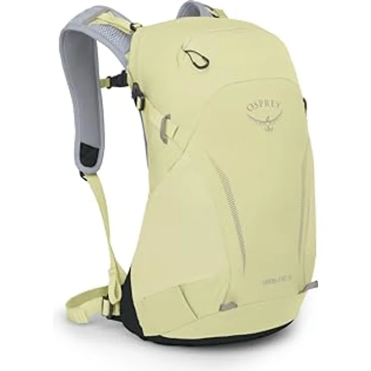 Osprey Hikelite 18 Stardust Yellow/Gray Wolf O/S, Wanderrucksack mit AirSpeed Rückenplatte