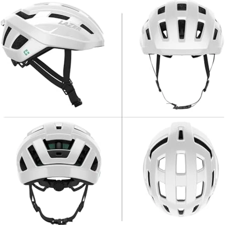 Lazer Sport Tempo KinetiCore Velohelm, 54-61 cm, mit Rotations-Schockschutz und TurnSys-Anpassungssystem, grau – Bild 2
