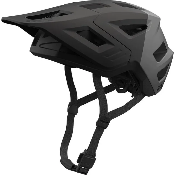 iXS Flow 1.0 MIPS Helmet, Trail-Helm mit In-Mould-Konstruktion und hohem Schutz, Black-Graphite M/LW