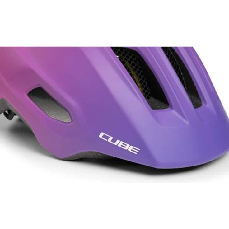 Cube Linok MIPS Junior Urban Helmet S, Kinderfahrradhelm in Lila mit MIPS Technologie – Bild 5